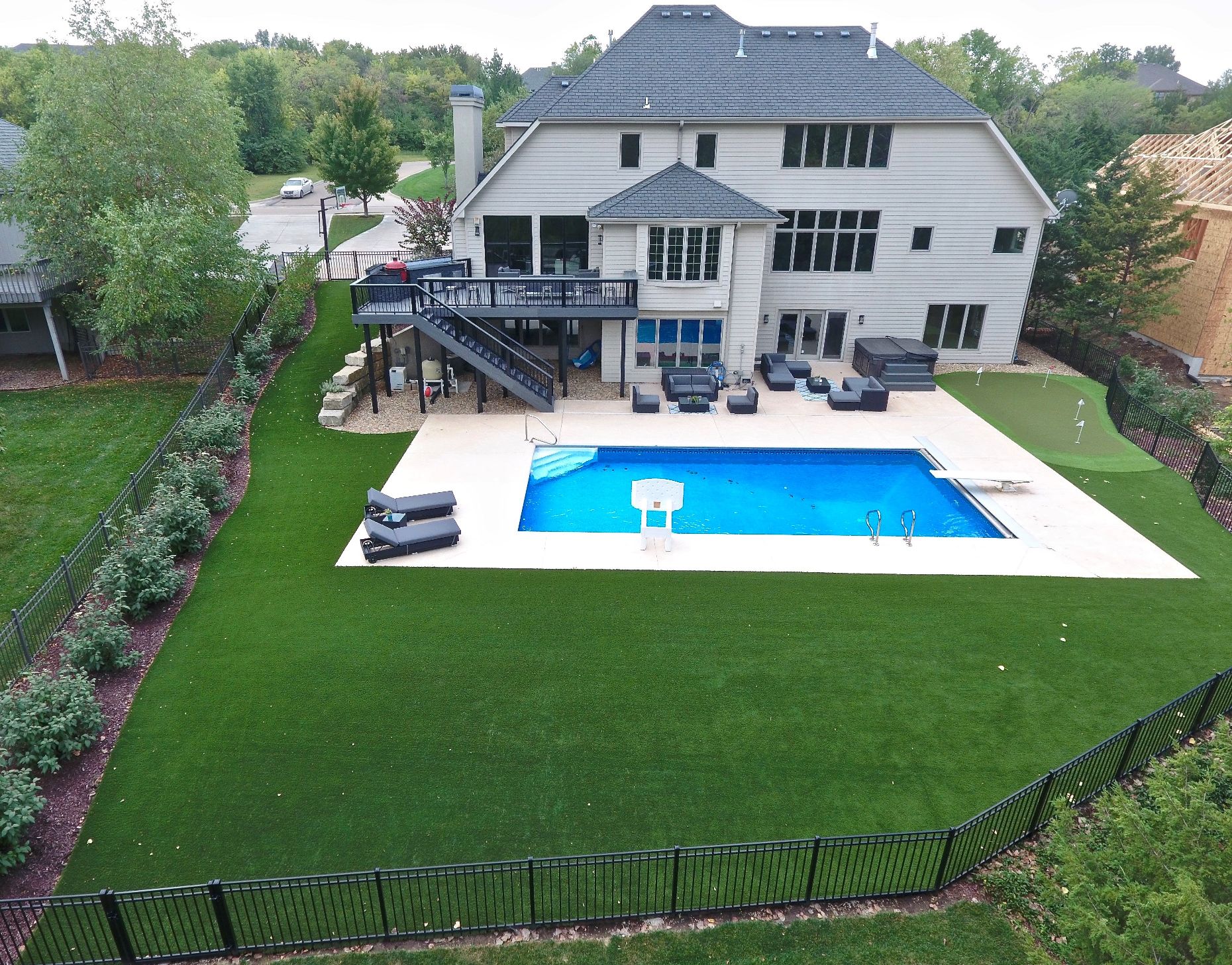 Artificial Grass Lawn from SYNLawn Kansas City