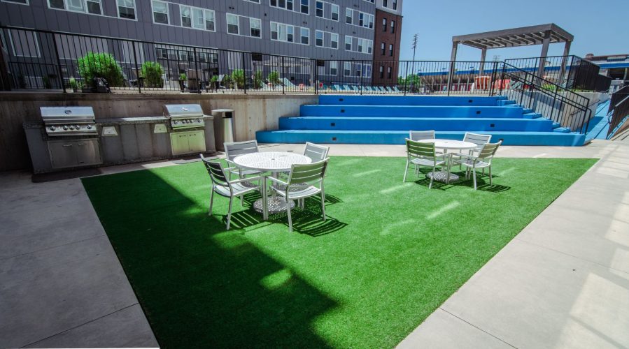 Copy of 38 Commercial artificial grass apartment complex