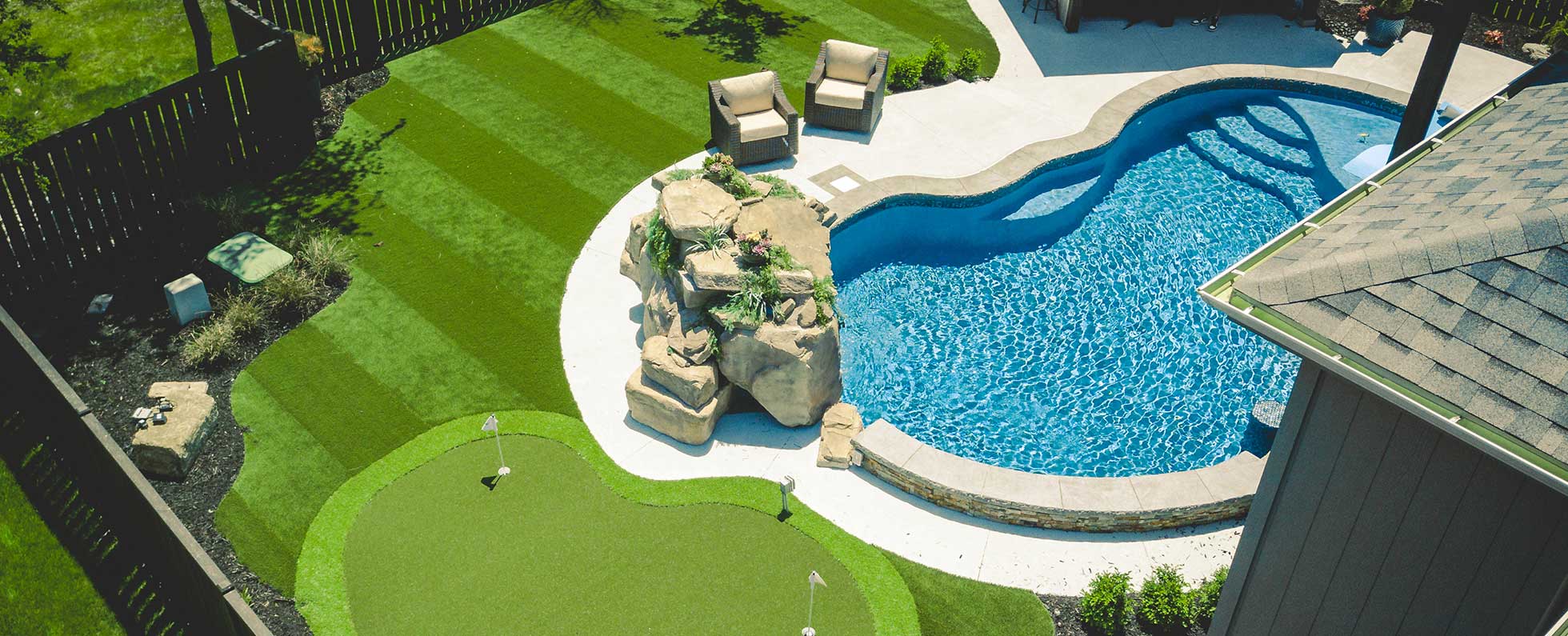 Kansas City Artificial Grass Lawn