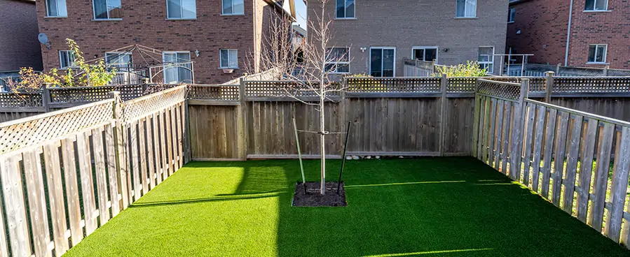 SYNLawn artificial grass backyard