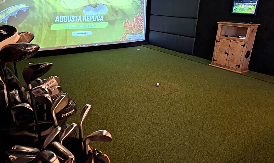 synlawn-kc-golf-simulators-2 Golf simulator installed by SYNLawn