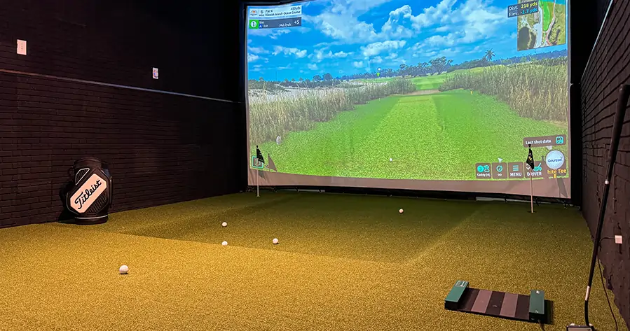 synlawn-kc-golf-simulators-4 Golf simulator installed by SYNLawn
